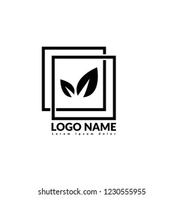 leaves logo concept. Designed for your web site design, logo, app, UI