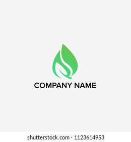 Leaves logo design