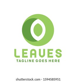 Leaves Logo Design For Company And Business
