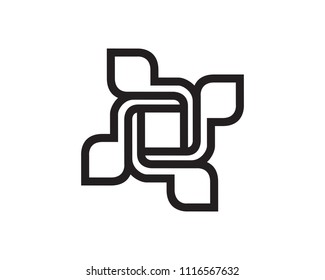 Leaves Logo Design Template