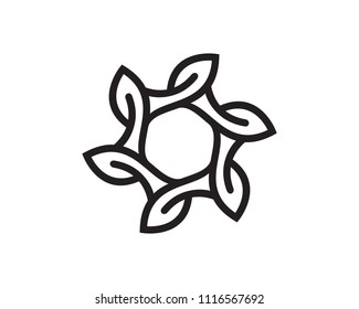Leaves Logo Design Template