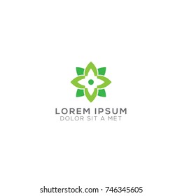 Leaves Logo Design Vector