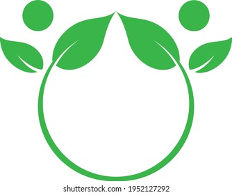 Deja el diseño del logotipo material vectorial