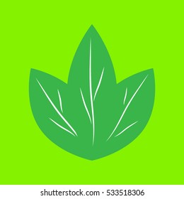 leaves logo, icon vector illustration EPS 10
