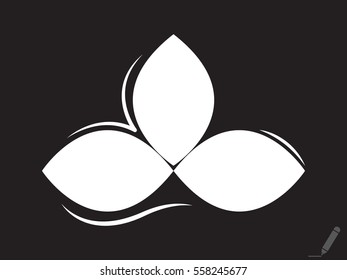 leaves, logo, icon, vector illustration eps10