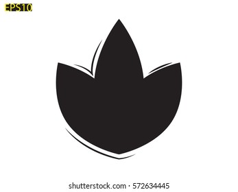 leaves, logo, icon, vector illustration eps10