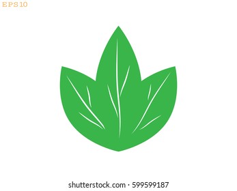 leaves, logo, icon, vector illustration eps10
