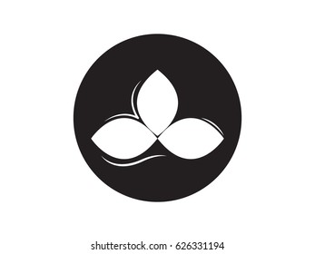 leaves, logo, icon, vector illustration eps10
