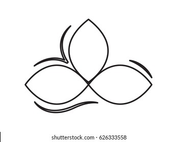 leaves, logo, icon, vector illustration eps10