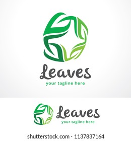 Leaves Logo Template Design, Symbol, Icon