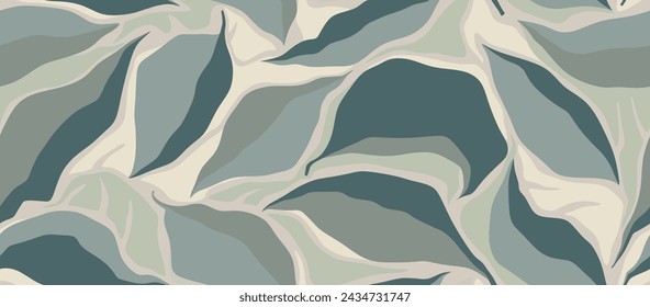 Leaves motif color seamless pattern fashion. leaf motif color abstract background.