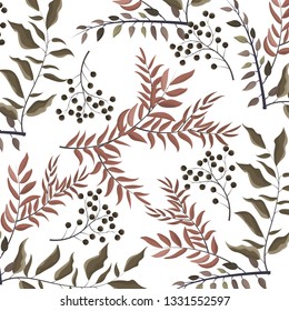Leaves nature background