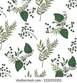 Leaves nature background
