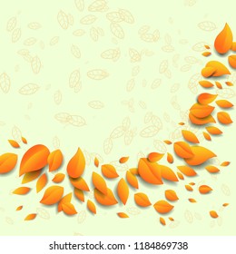 Leaves nature garland