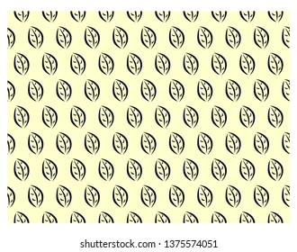 Leaves on a color background vector