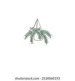 leaves on top vector set green leaf design