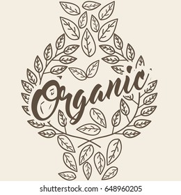 leaves organic icon