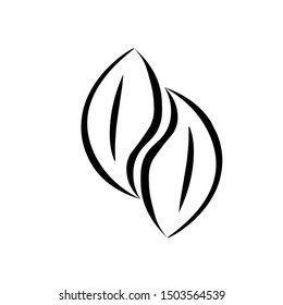 leaves organic logos - vector icon