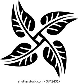 leaves ornamental design