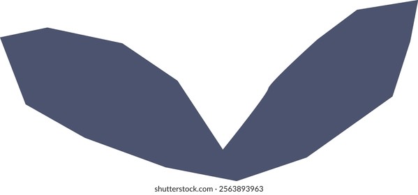 Leaves Paper Cut Shape Vector Illustration