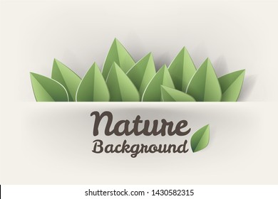 The leaves are paper orientation vector. Use for backgrounds in Web design