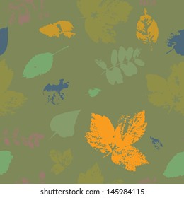 leaves pattern