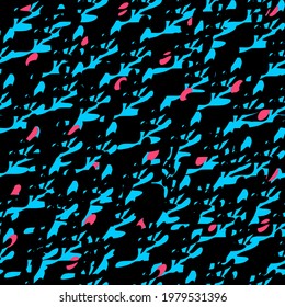 leaves pattern abstract colorful seamless illustration