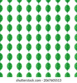 Leaves pattern background. Abstract seamless background. Vector illustration. Wrapping paper.