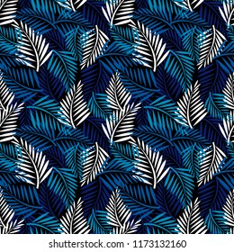 
Leaves pattern Background Design