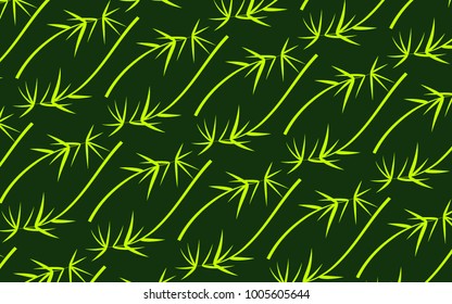 Leaves Pattern. Bamboo Leaves. Beautiful Leaves Pattern for Textile, Paper, Packaging Paper, Tile, Fabric, Wallpaper, Postcard. Leaves Background. Bamboo Twigs. Bamboo Ornament. Bamboo Foliage.