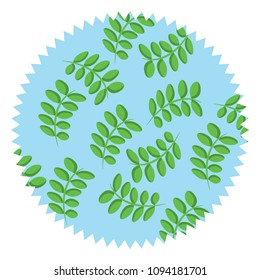 leaves pattern design