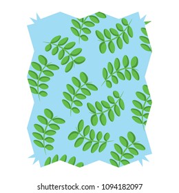 leaves pattern design