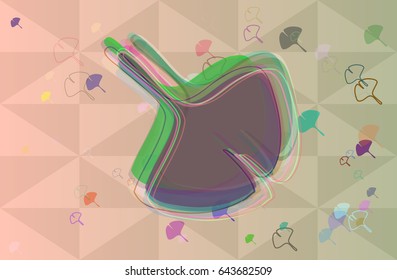 leaves pattern design