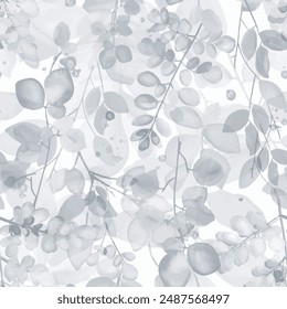 Leaves pattern design graphic art work.