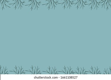 Leaves Pattern. Endless Background. Seamless