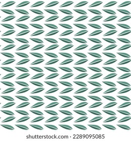Leaves Pattern. Endless Background. Seamless
