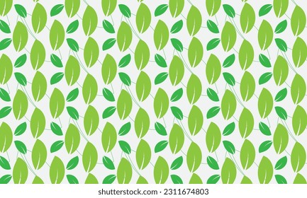 Patrón de hojas. Fondo Interminable. Sin inconvenientes