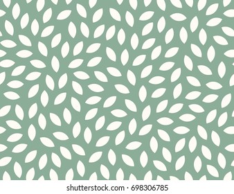 Leaves Pattern. Endless Background. Seamless 