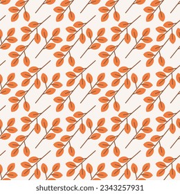 leaves pattern fall season background