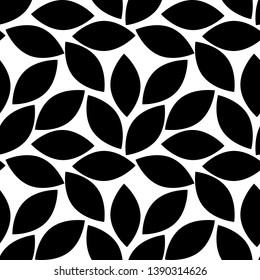 Leaves Pattern. Floral seamless pattern for wrapping, fabric, paper and wallpaper. Endless Background
