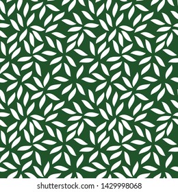 Leaves Pattern. Floral seamless pattern for wrapping, fabric, paper and wallpaper. Endless Background