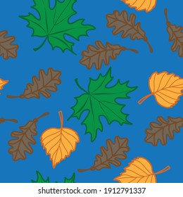 the leaves pattern is perfect for drawing the fabric of children's clothing