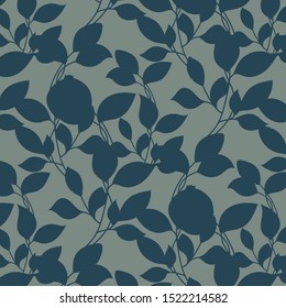 Leaves pattern , leaves, plant design. Use this repeat pattern to fill your own shapes and designs. Vector illustration.