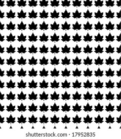 Leaves Pattern - Seamlessly tiles, fully editable