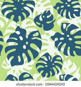 Leaves pattern. Simple leaves pattern. Natural pattern for your design