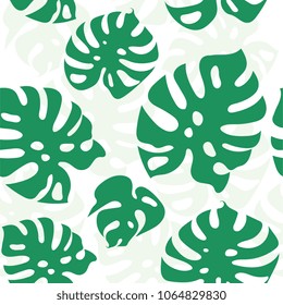 Leaves pattern. Simple leaves pattern. Natural pattern for your design