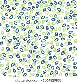Leaves pattern. Simple leaves pattern. Natural pattern for your design