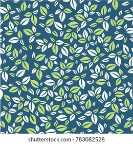 Leaves pattern. Simple leaves pattern. Natural pattern for your design