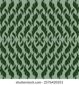 Leaves Pattern is a pattern that uses different shapes of leaves, designed as a high contrast pattern, seamless pattern, embroidery, carpet design, wallpaper, wrapping paper, bags, fabric, clothes.