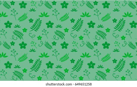 leaves pattern vector